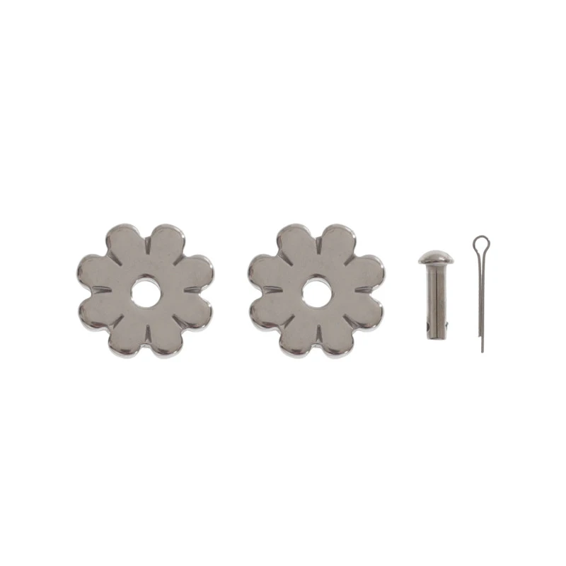 COPPIA ROTELLE SPERONI C/RIVETTI 303C
