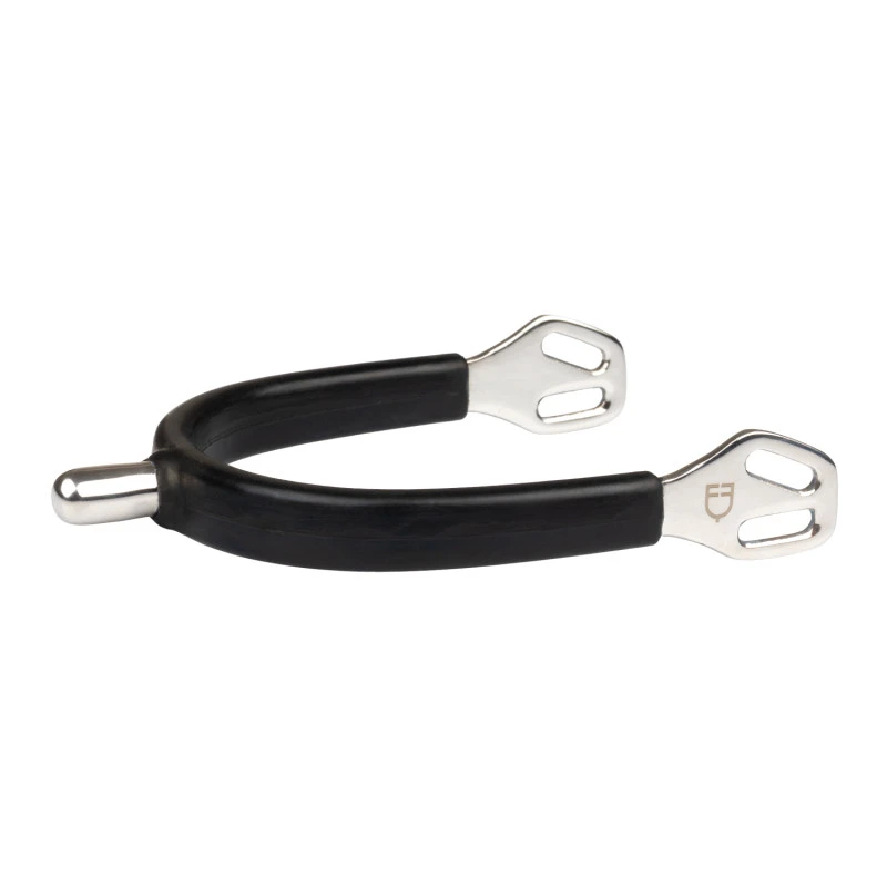 English rubber-coated ankle spurs