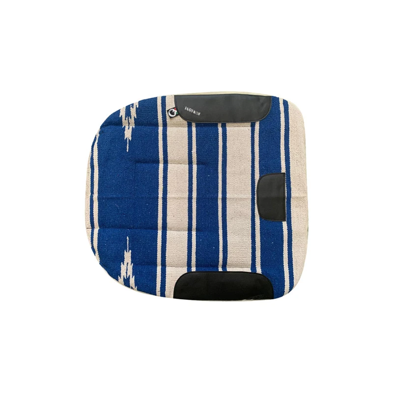 BARREL SADDLE PAD W/SYNT FLEECE BOTTOM 59X56