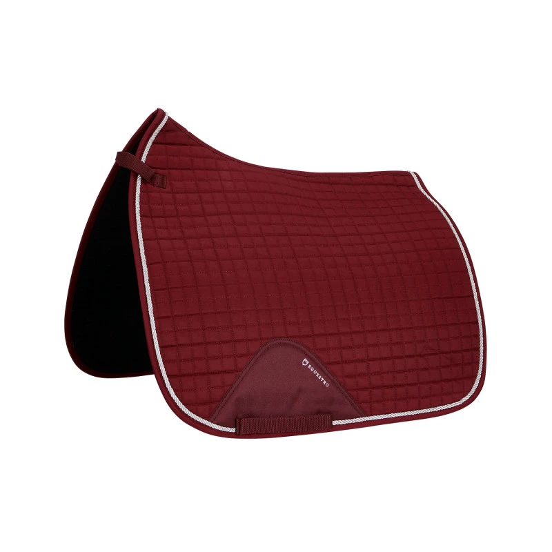 Dressage shaped cotton saddle pad, To be combined with SS00206A fly viel.