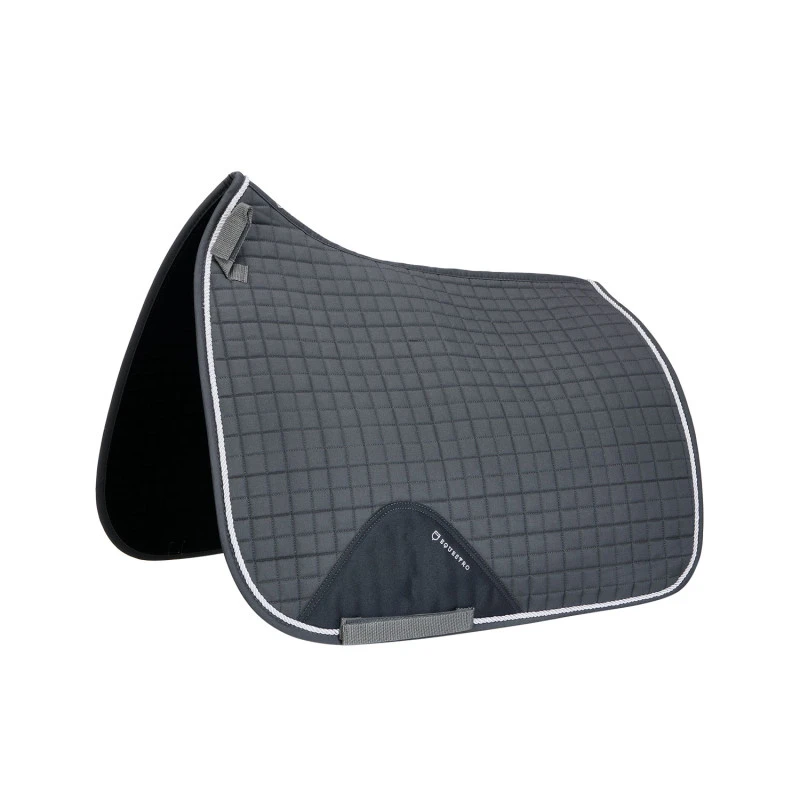 Dressage shaped cotton saddle pad, To be combined with SS00206A fly viel.