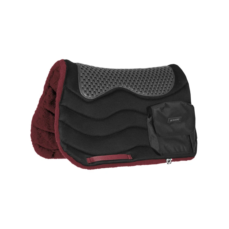 Silla de montar para trekking con bolsillos tt/pile hd + almohadilla de plumas