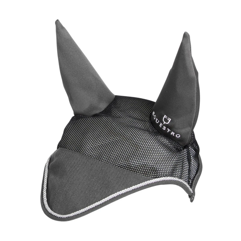 Cotton fly veil and perforated mesh fabric