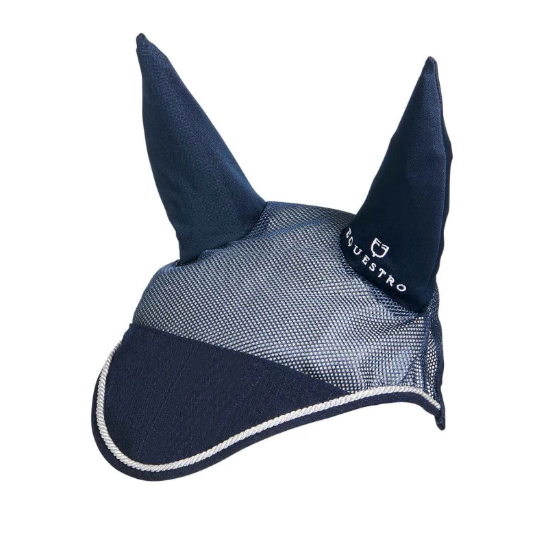 Cotton fly veil and perforated mesh fabric