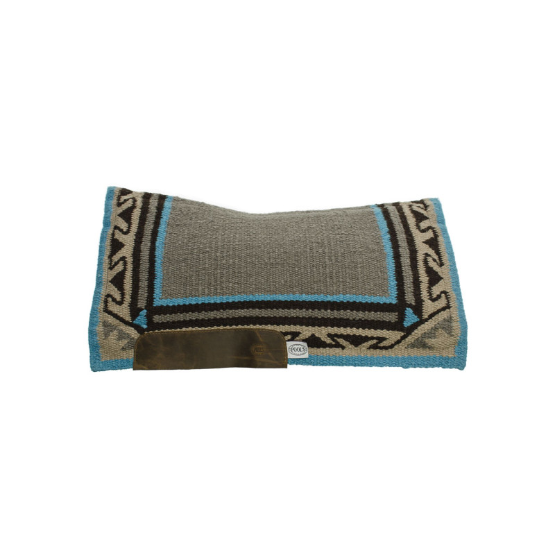 Contour Show Saddle Pad 34x36 Pool'S Star Show Wool Fleece Bottom