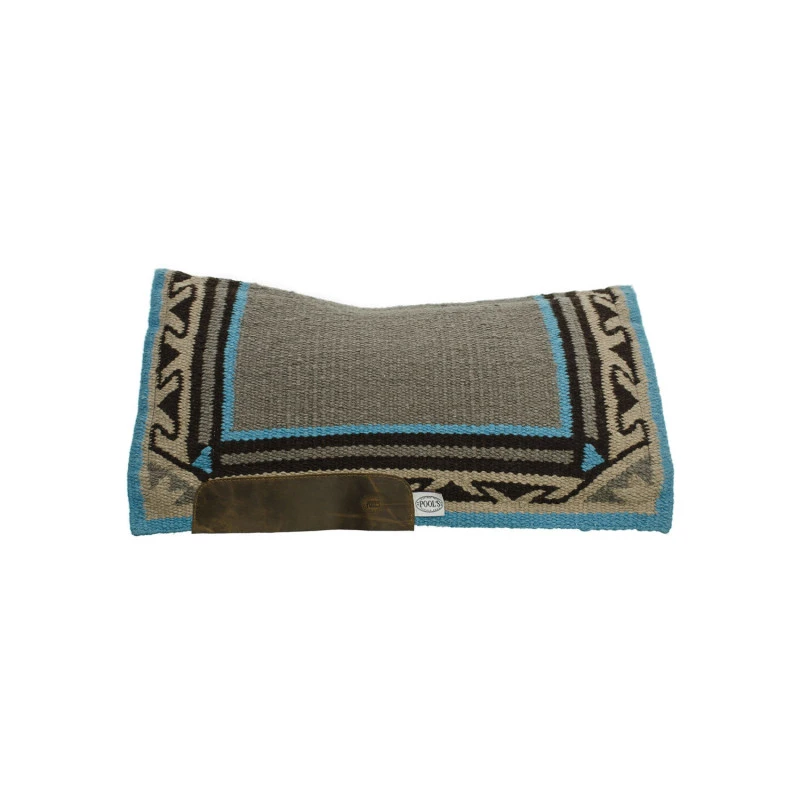 CONTOUR SHOW SADDLE PAD 34X36 POOL'S STAR SHOW WOOL FLEECE BOTTOM