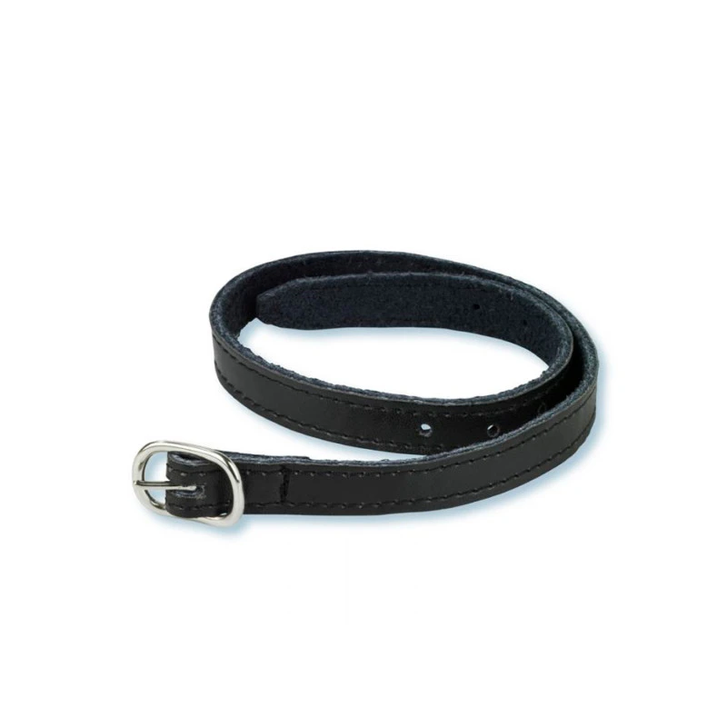 Stubben Leder-Spornriemen, 45 cm schwarz (1 Paar)