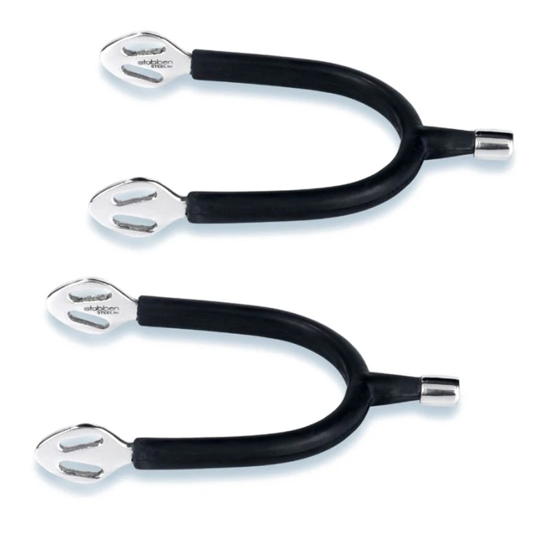 STUBBEN SEQ SPURS, STRAIGHT NECK (1 PAIR)