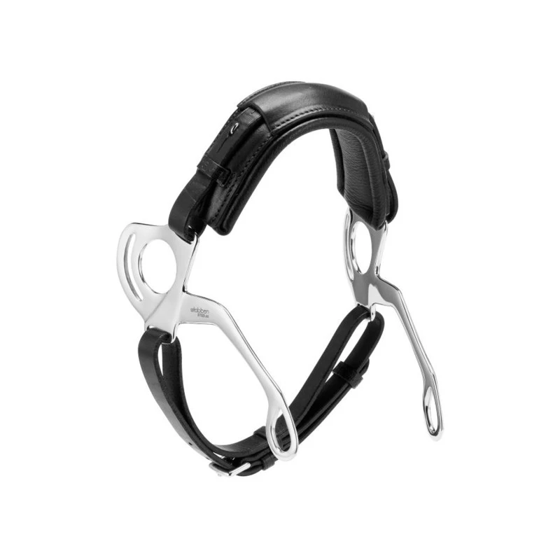 Stubben pony preto hackamore (1 unid.)