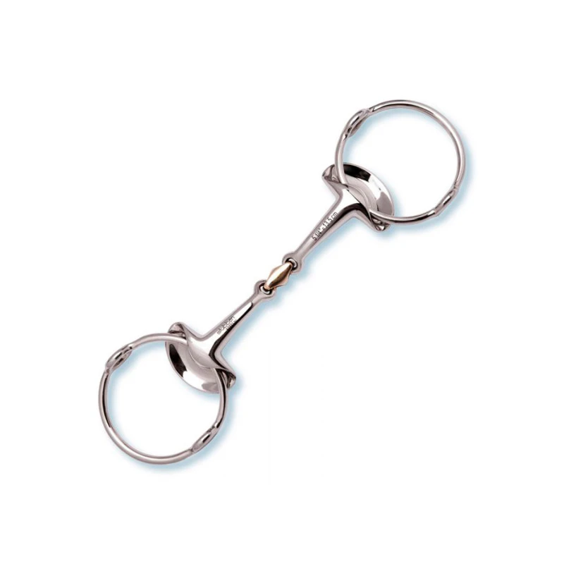 STUBBEN SILVER WINGS GAG, THICKNESS 16MM, RING 80MM (1 PC)