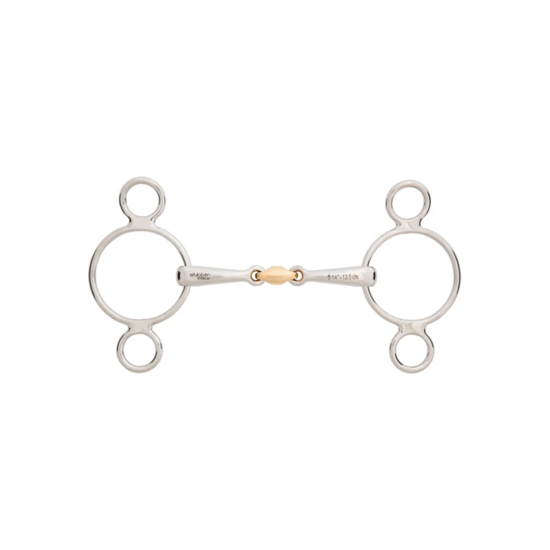 STUBBEN 3-RING GAG, THICKNESS 16MM, RING 70X150MM (1 PC)