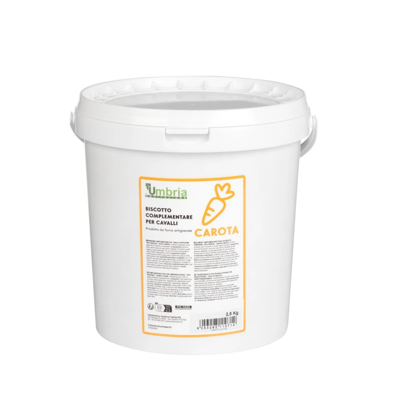 Karotten-Gemüse-Keks für Pferde (3 kg)