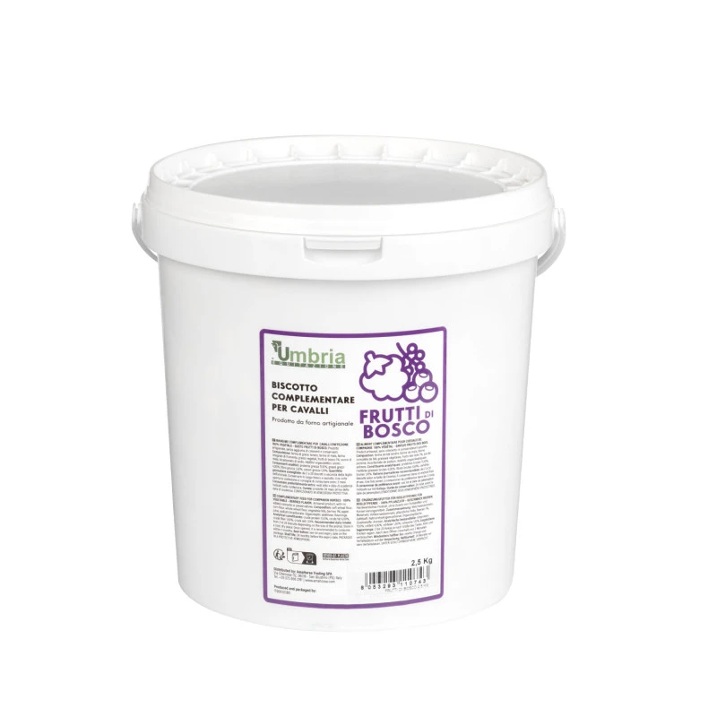 Gemüsegebäck mit Beeren-Geschmack für Pferde (3 kg)