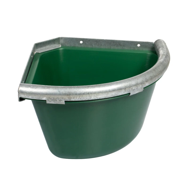 CORNER FEEDER WITH GALVANIZED EDGE