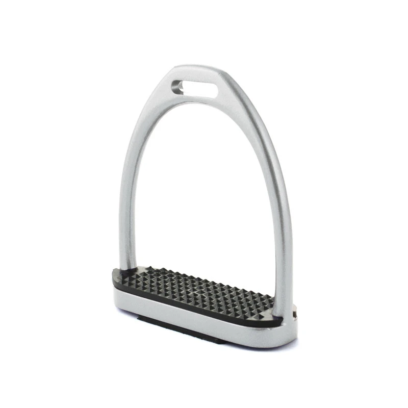 ALUMINUM STIRRUPS WITH RUBBER PADS