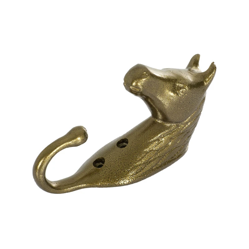 HORSE HEAD ALUMINUM BRIDLE BRACKET