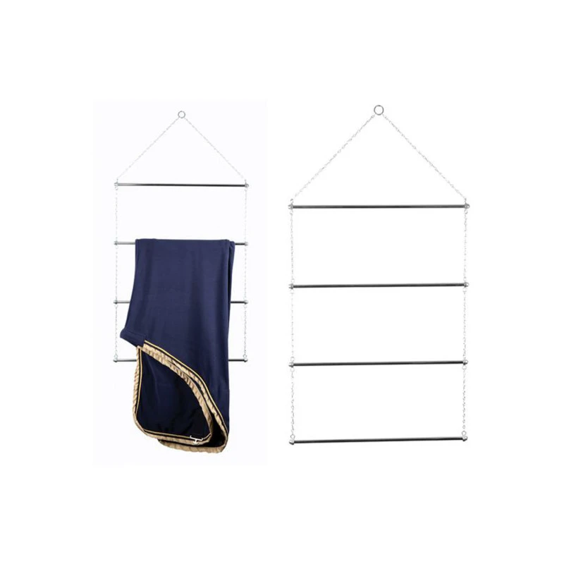 METALLIC COOLER-BLANKET RACK