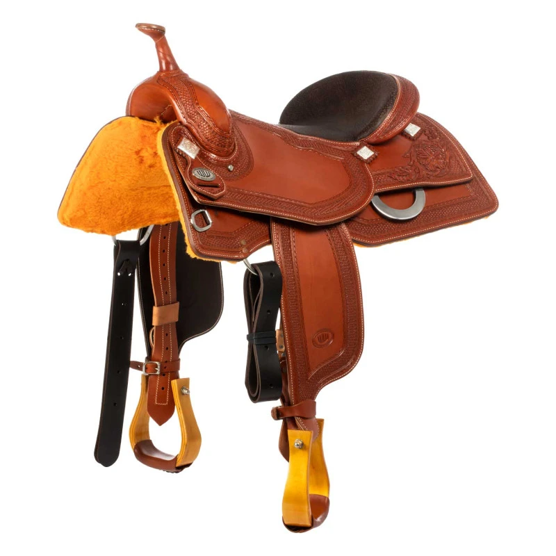 Silla Westwood Classic cutting/team penning borde acolchado del asiento #6