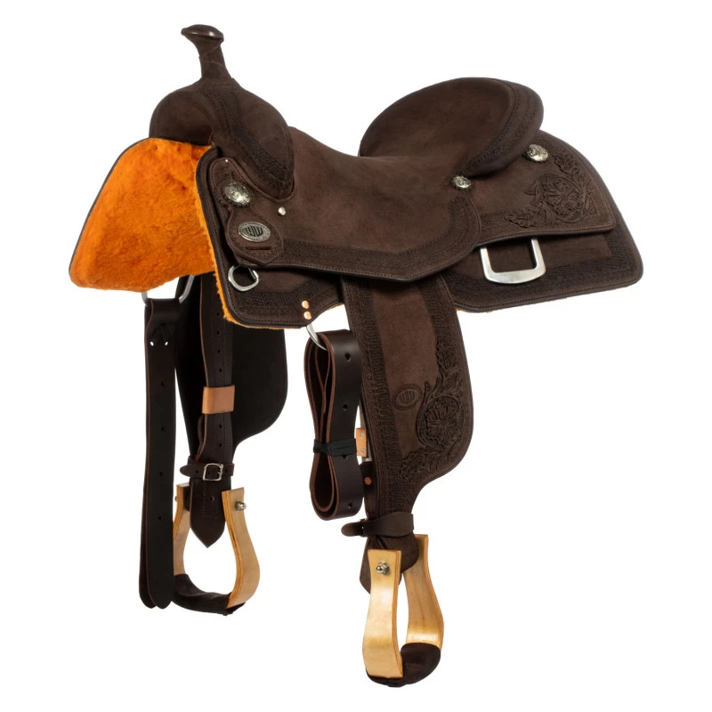 Sillas Westwood classic working cow asiento duro reverse marrón #FL6 borde #84